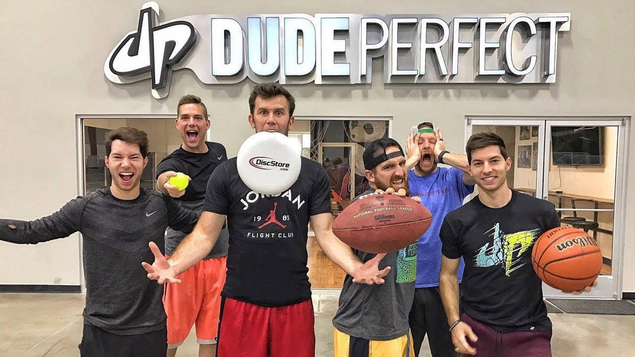 Dude Perfect, gym, studio, HD Desktop Wallpaper
