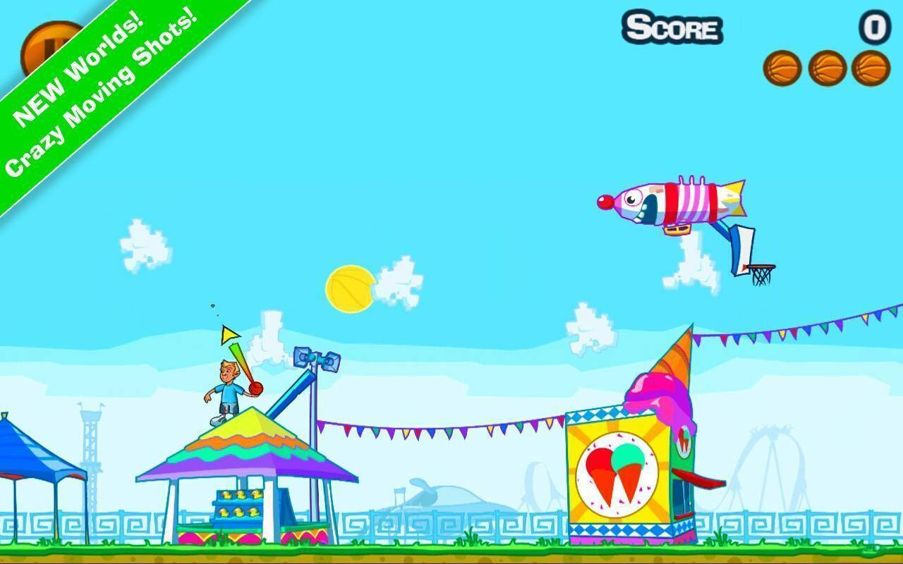 Dude Perfect, clown basketball player, bright blue sky, HD Desktop Wallpaper