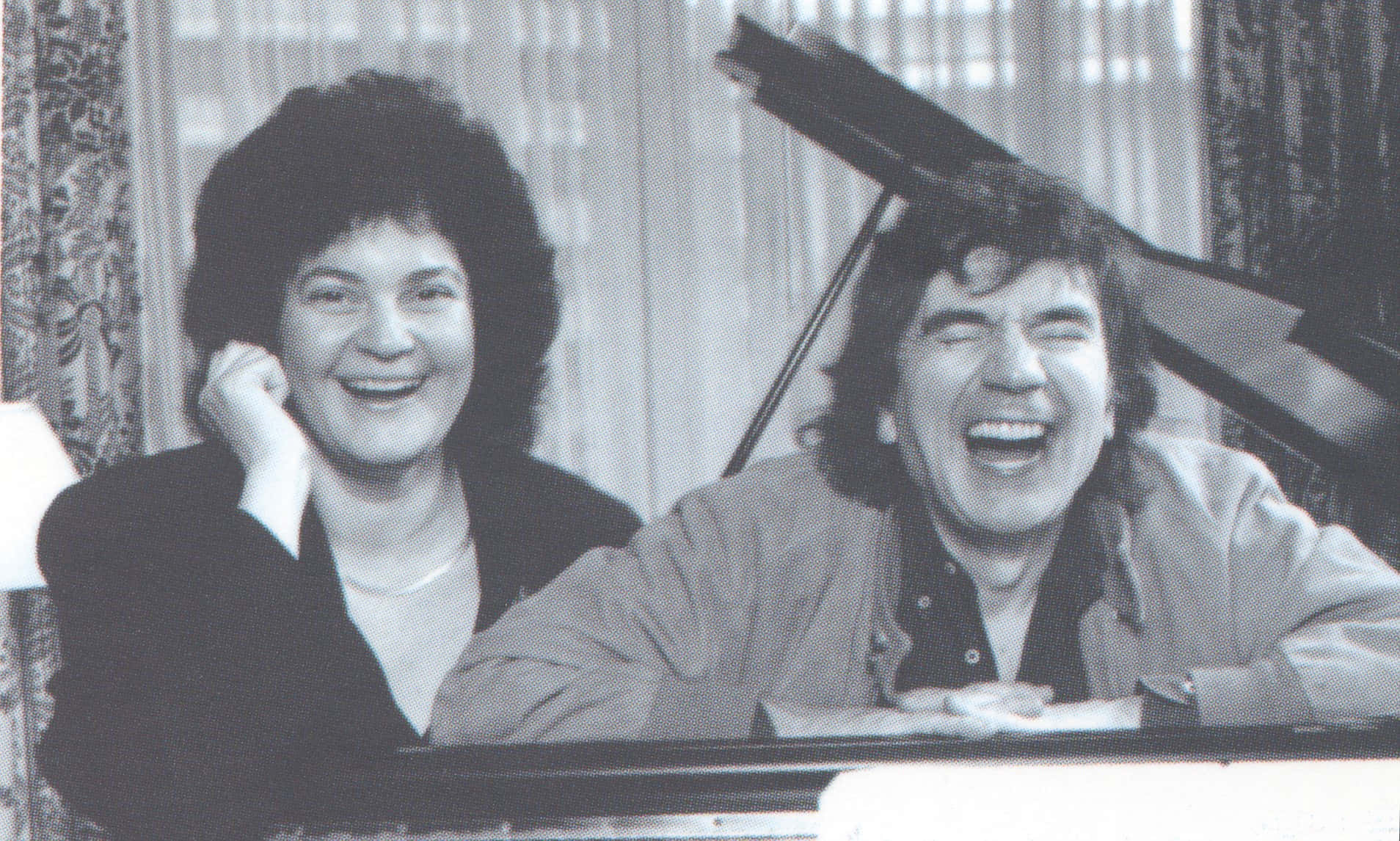 Dudley Moore, grand piano, warmly lit room, HD Desktop Wallpaper