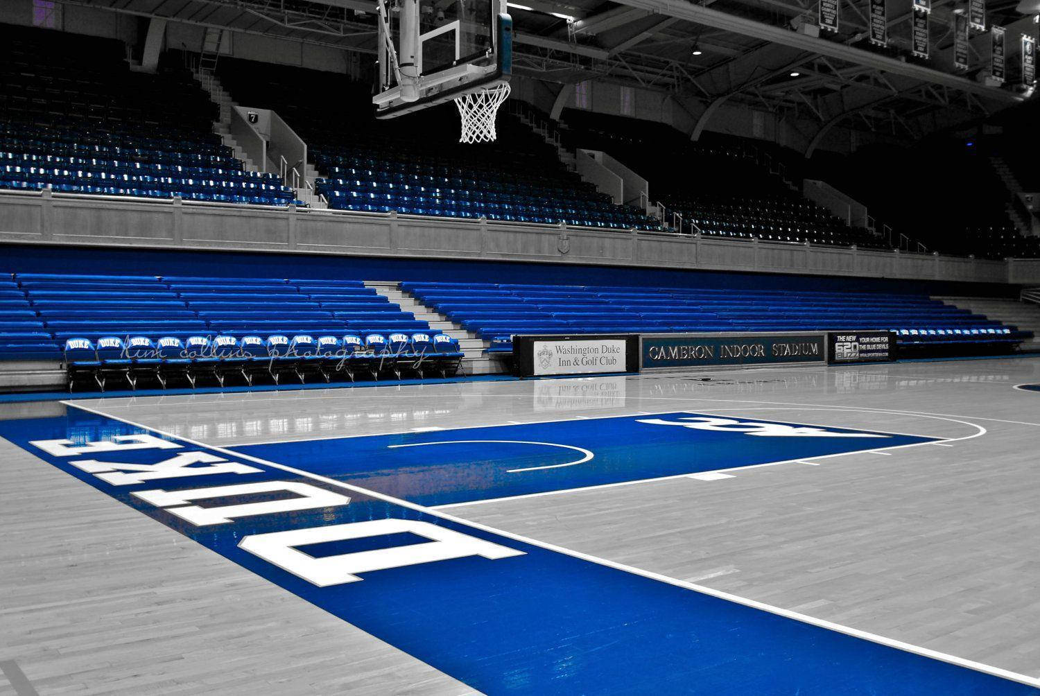 Duke University, indoor stadium, basketball court, HD Desktop Wallpaper