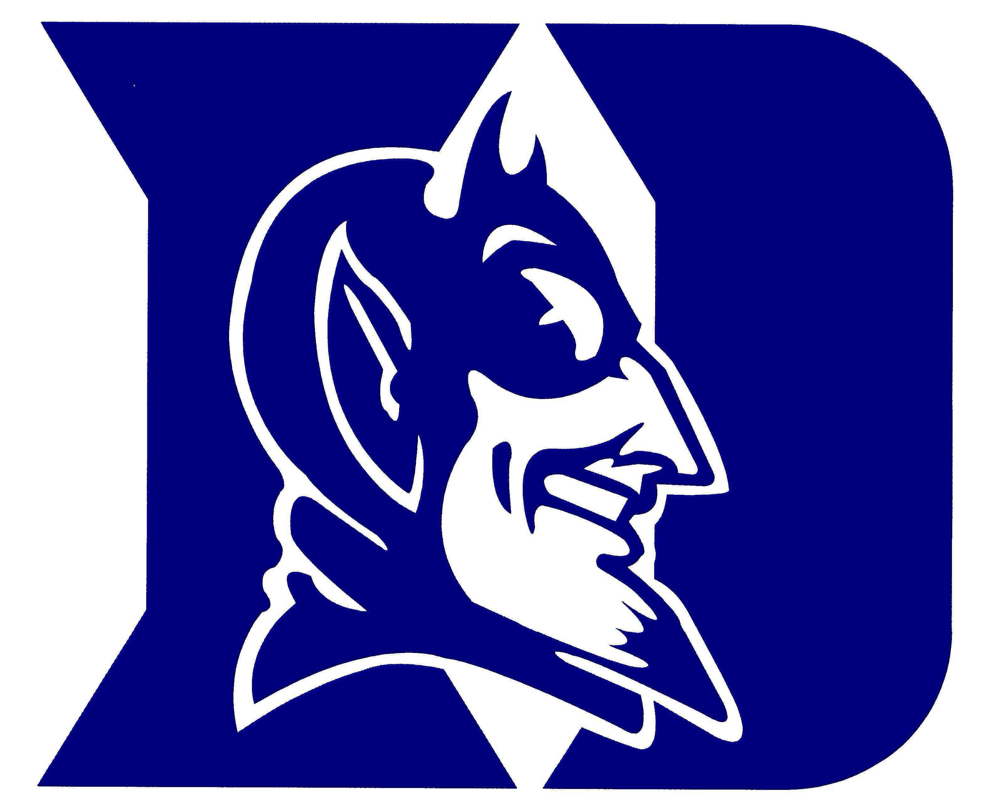 Duke University, basketball team logo, devil head, 2K Desktop Wallpaper