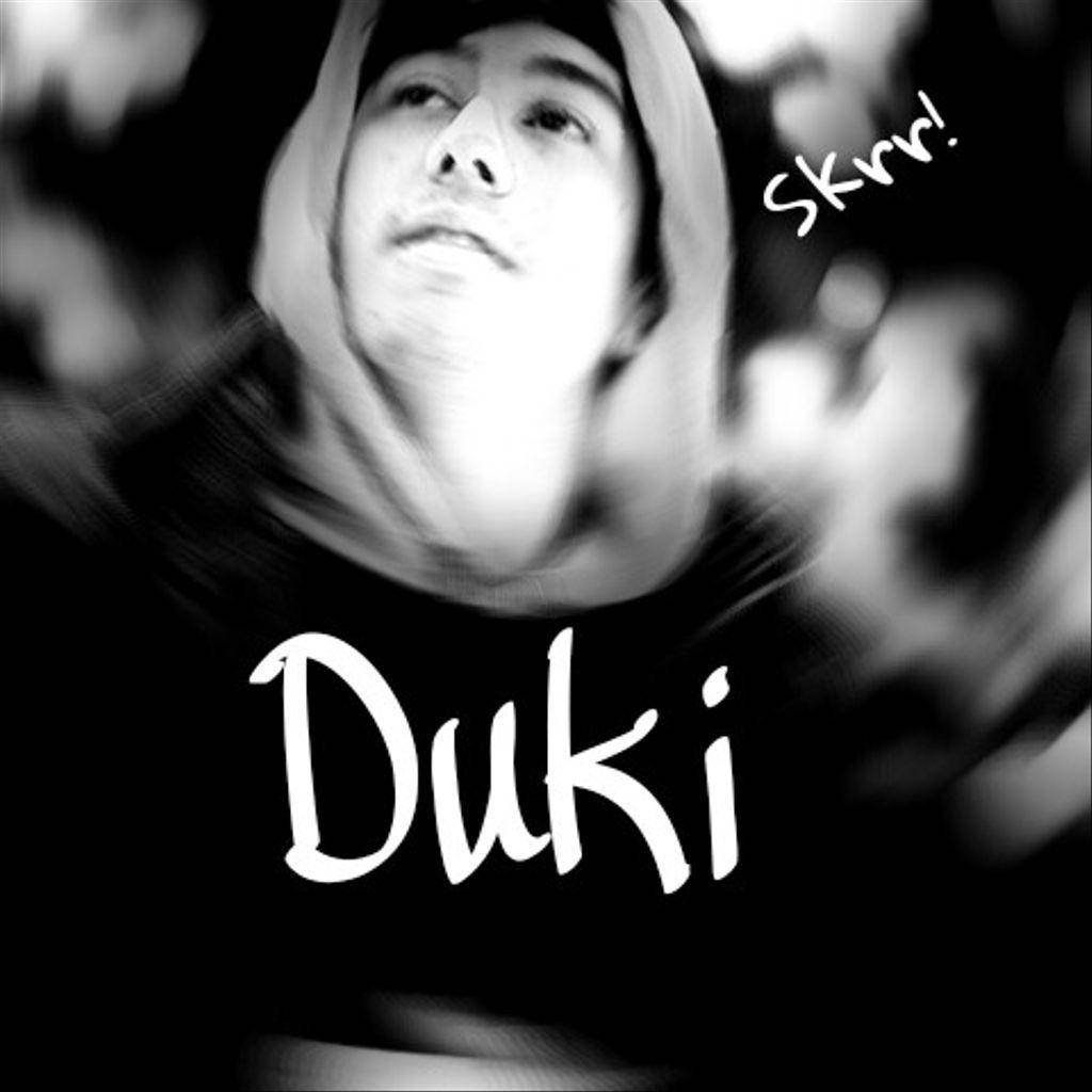 Duki, Skrr!, black and white, SD Desktop Wallpaper