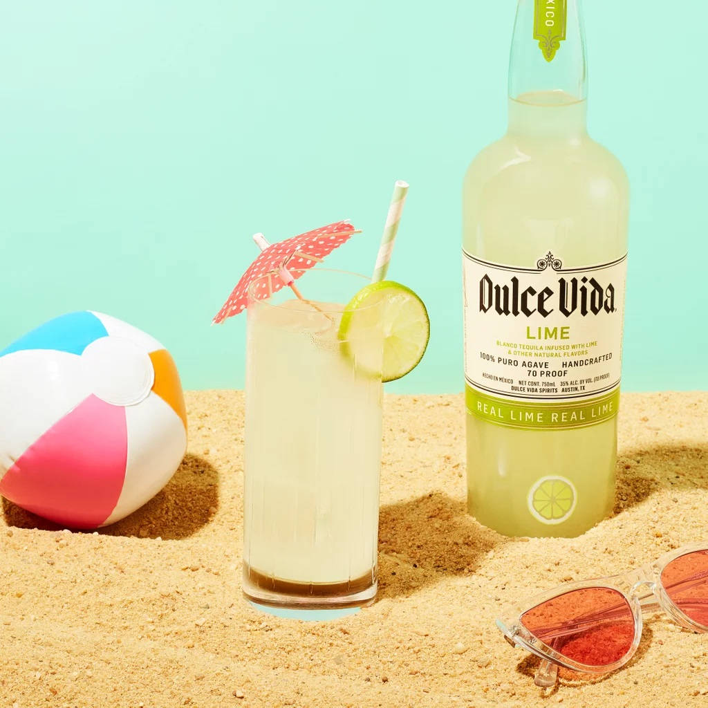 Dulce Vida, Lime Flavored Tequila, beach ball, SD Desktop Wallpaper