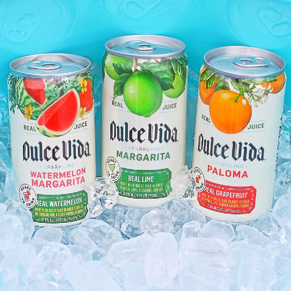 Dulce Vida, canned cocktails, crushed ice, SD Desktop Wallpaper
