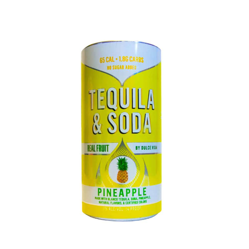 Dulce Vida, tequila soda, pineapple, SD Desktop Wallpaper