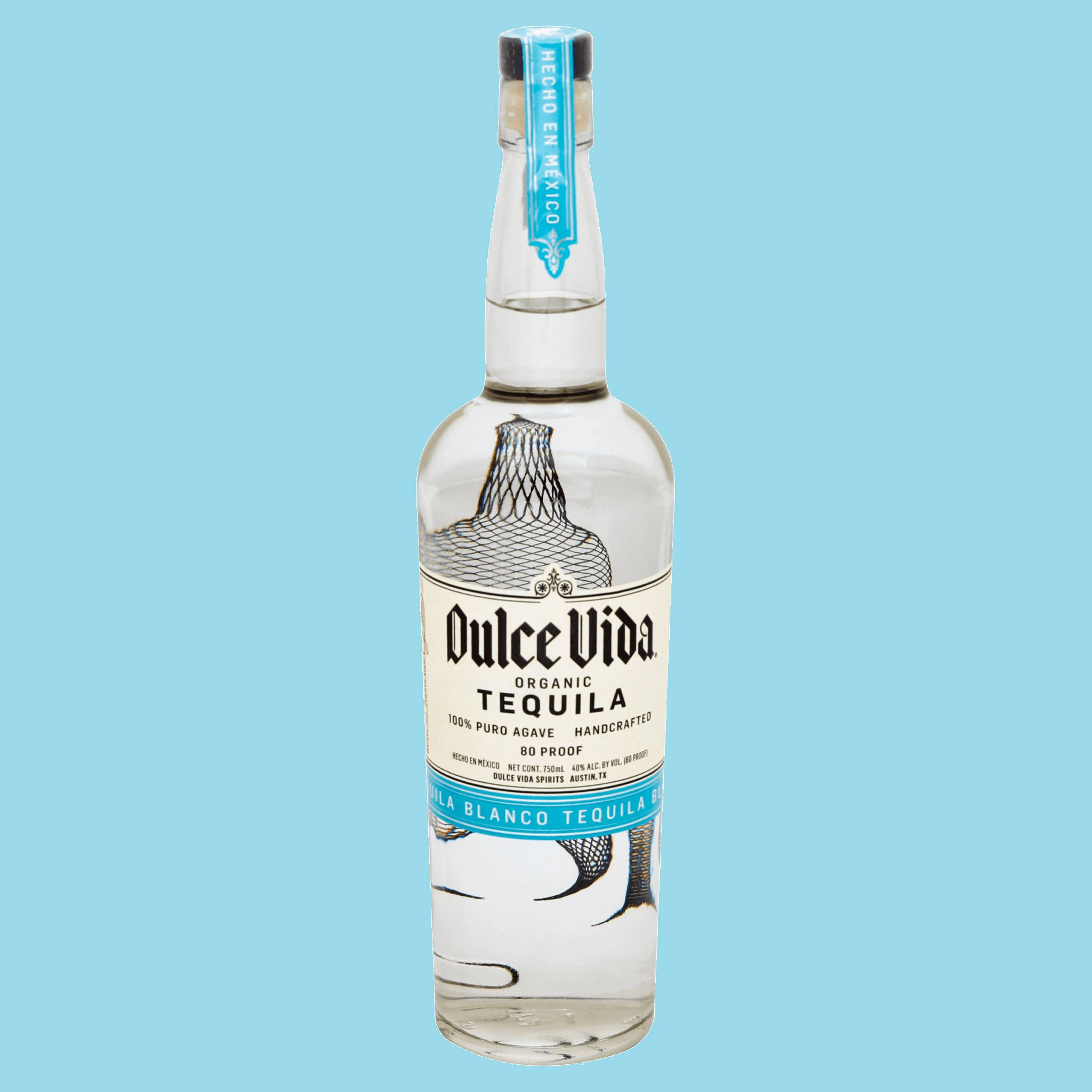 Dulce Vida, organic tequila, clear bottle, Full HD Desktop Wallpaper