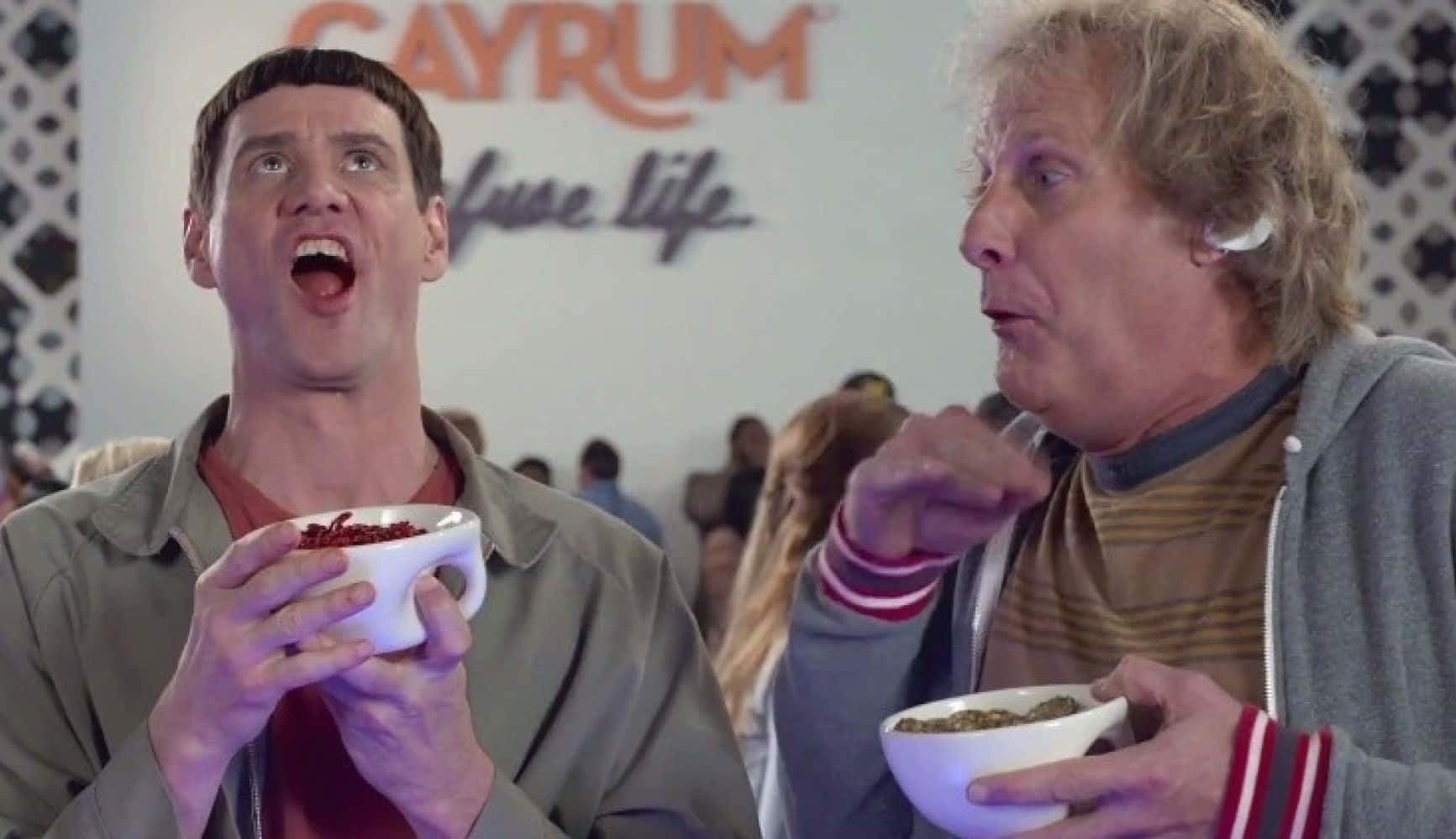 Dumb And Dumber, chili scene, cereal, HD Desktop Wallpaper