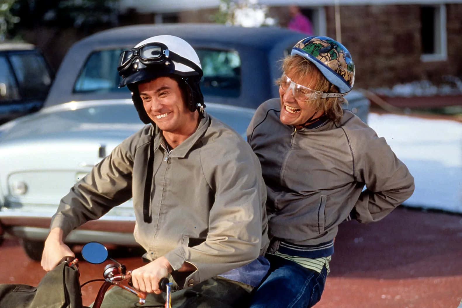 Dumb And Dumber, motorbike, vintage motorcycle, HD Desktop Wallpaper