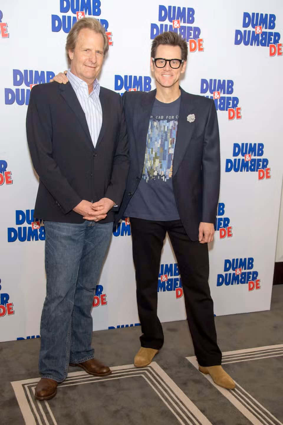 Dumb and Dumber To, movie premiere, Two men, HD Phone Wallpaper