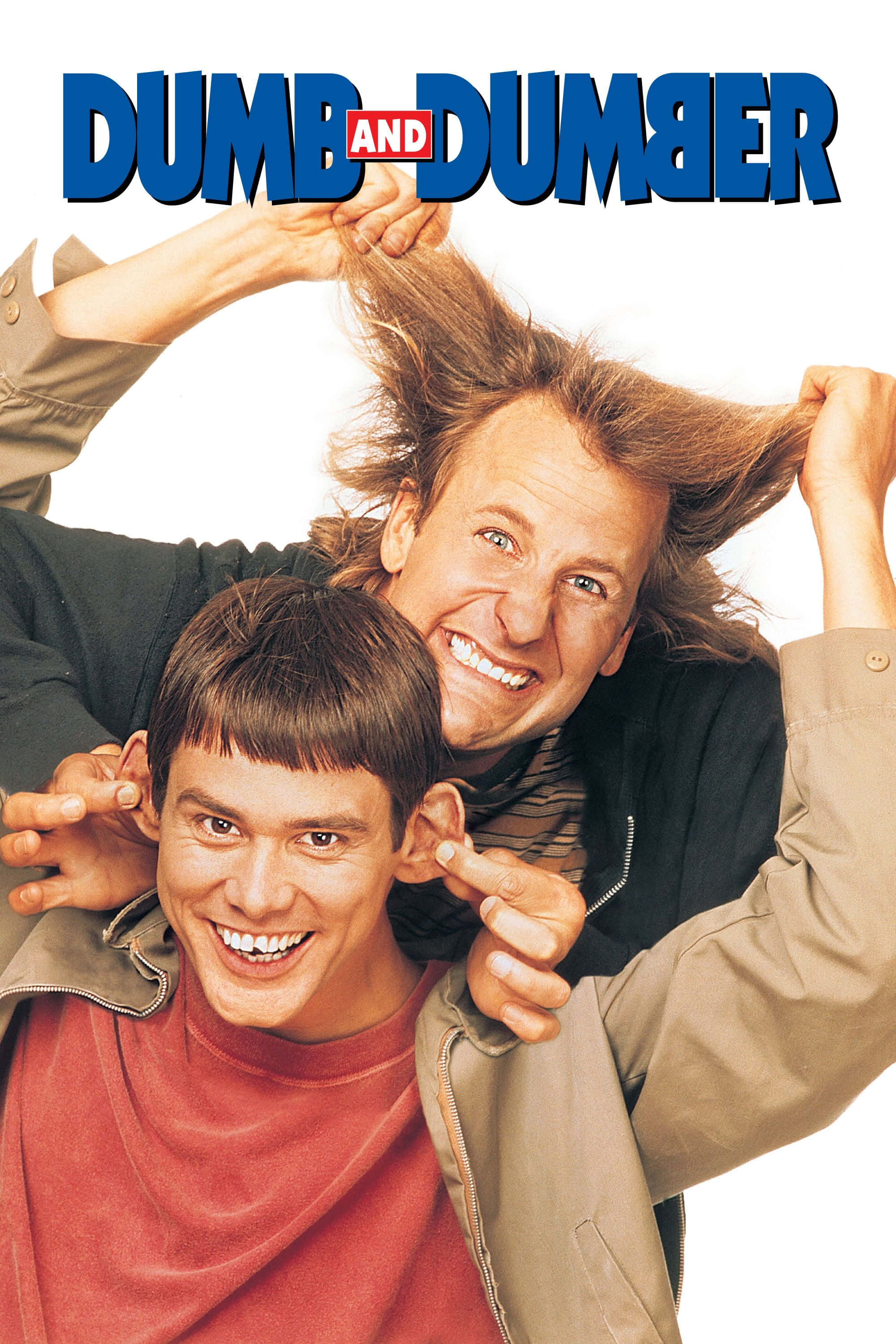 Dumb and Dumber, comedy duo, wild hair, 2K Phone Wallpaper