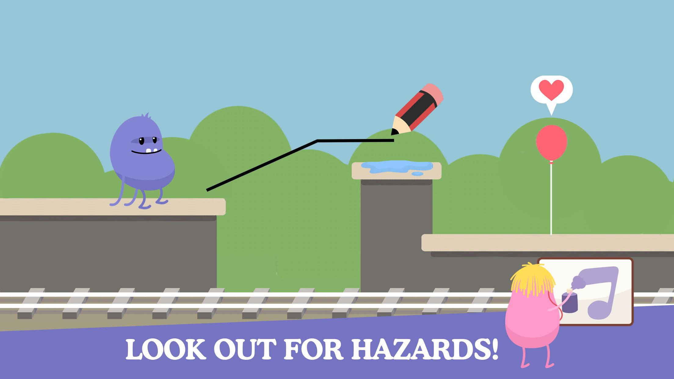 Dumb Ways to Die, purple cartoon character, pink character, Full HD Desktop Wallpaper