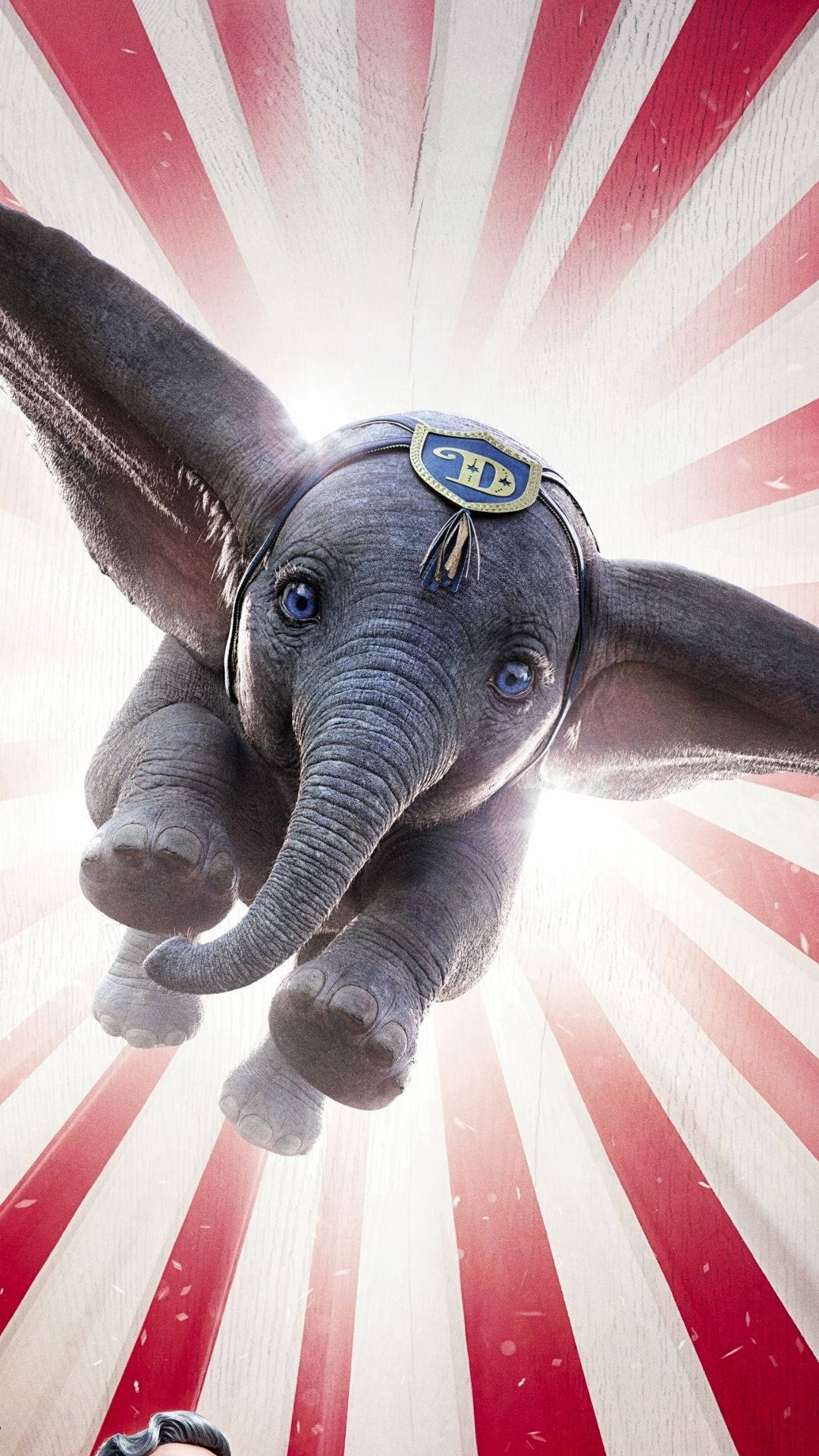 Dumbo, baby elephant, blue eyes, Full HD Phone Wallpaper