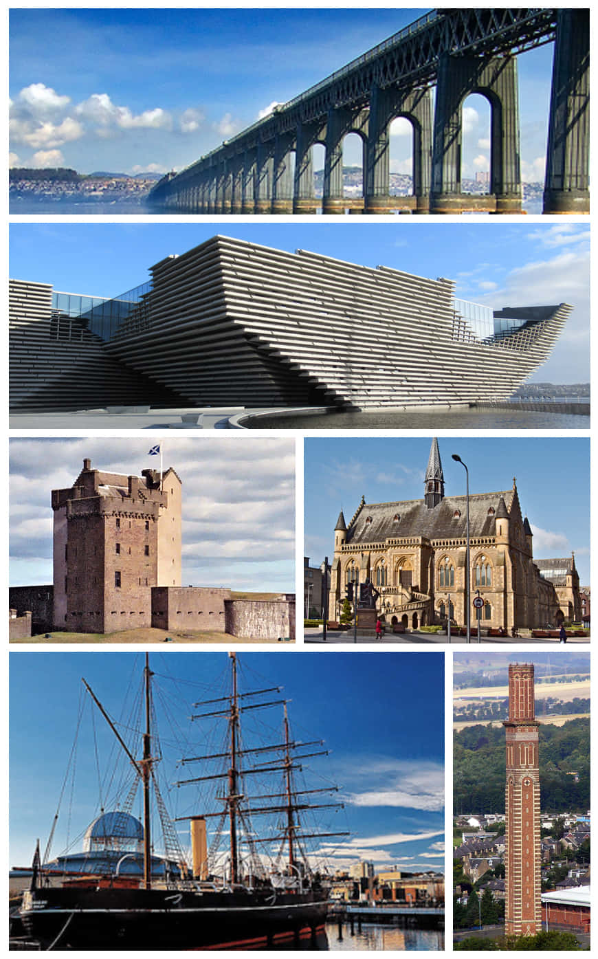 Dundee, United Kingdom, steel bridge, HD Phone Wallpaper