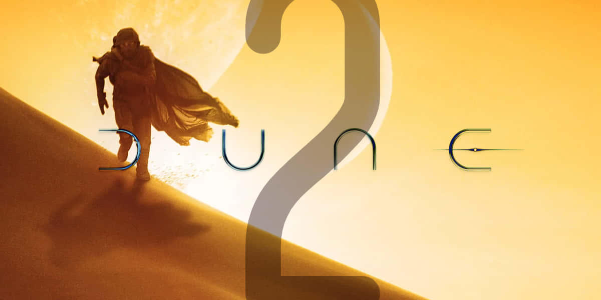 Dune 2, movie teaser poster, lone figure, SD Desktop Wallpaper
