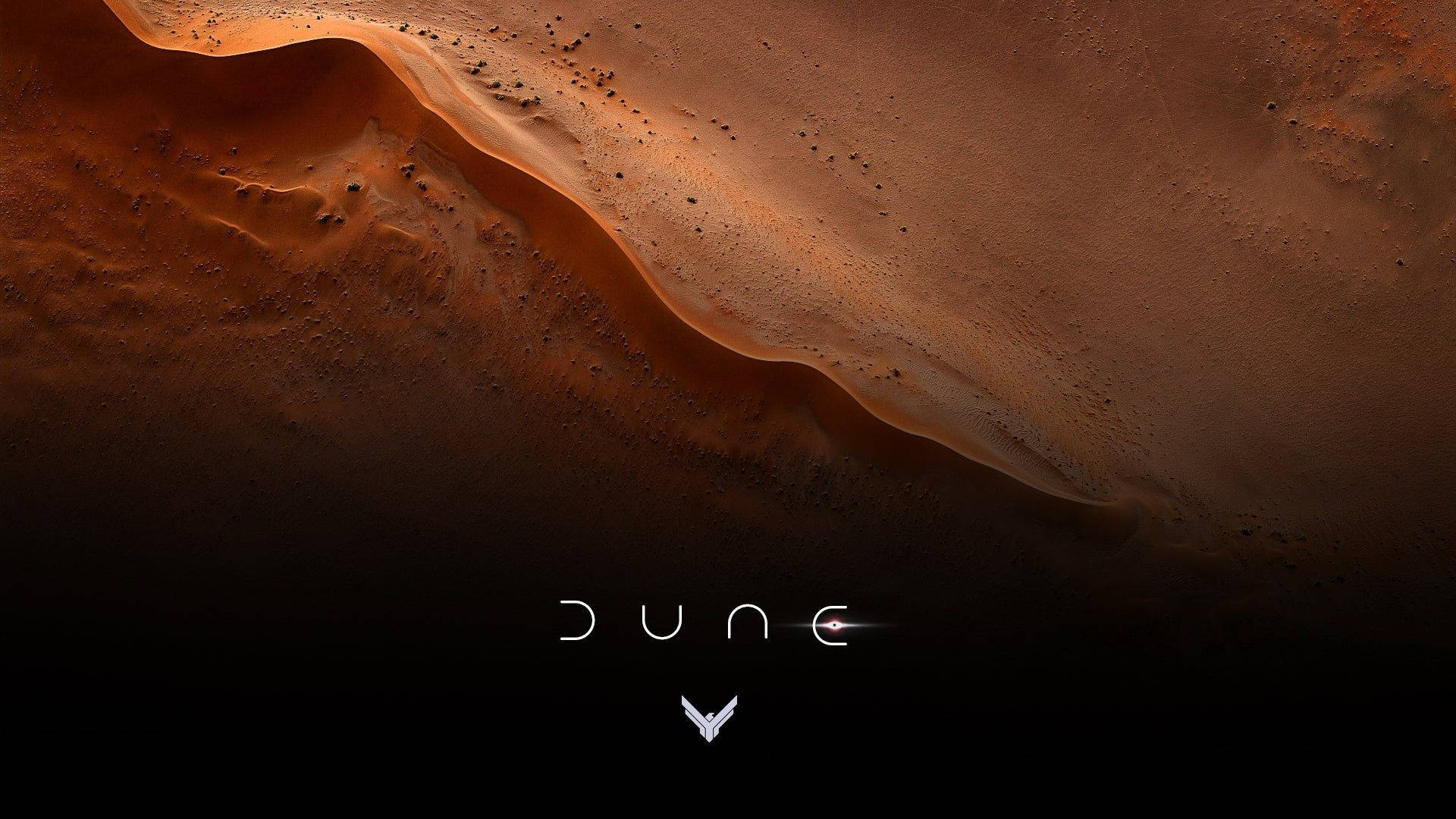 Dune, orange sand dunes, warm light, Full HD Desktop Wallpaper