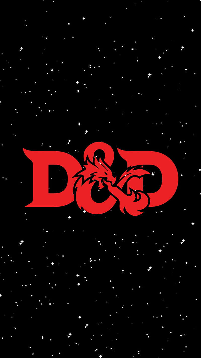 Dungeons & Dragons, red, dragon emblem, HD Phone Wallpaper