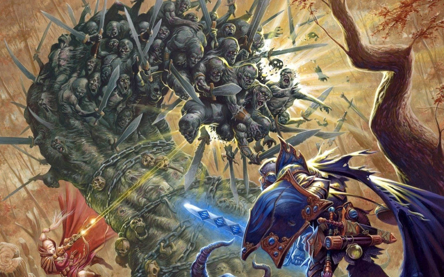 Dungeons And Dragons, chained ghosts, wraiths of the Dark Tower, HD Desktop Wallpaper