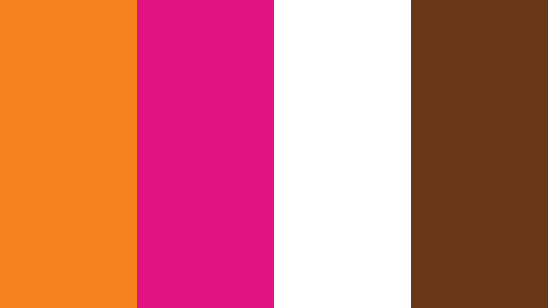 Dunkin', orange, magenta, Full HD Desktop Wallpaper