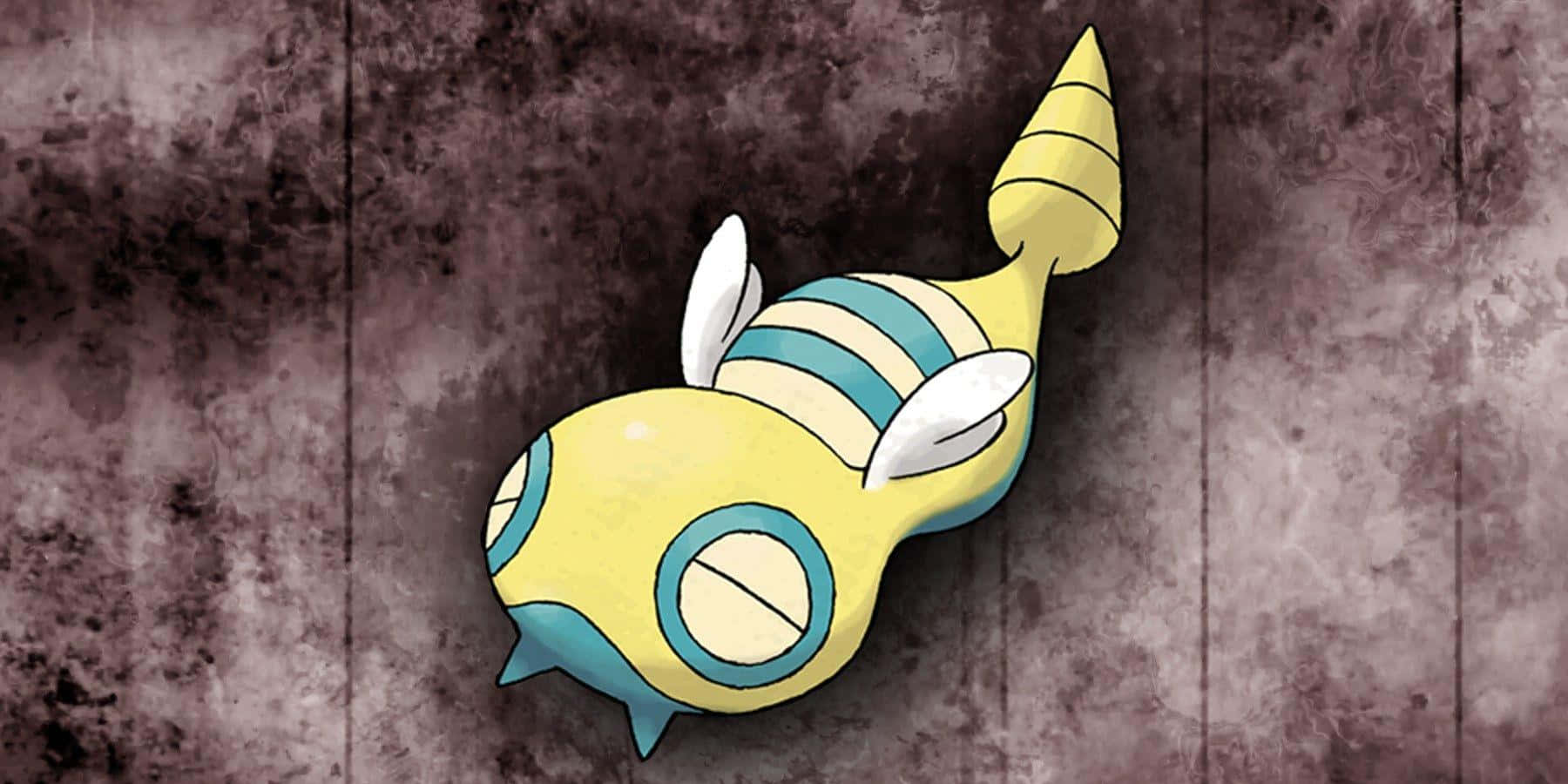 Dunsparce, yellow and blue, bee-like, HD Desktop Wallpaper