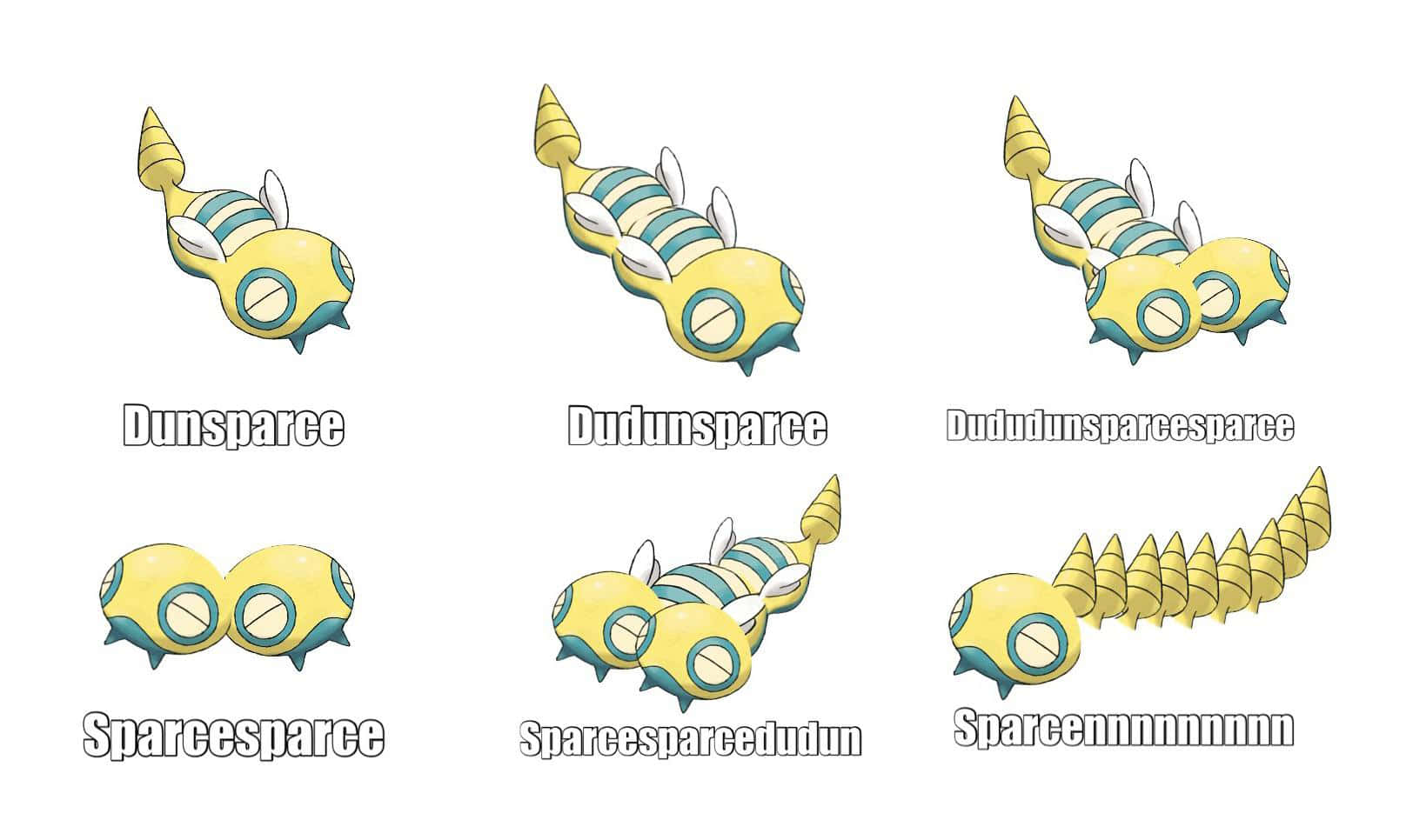 Dunsparce, yellow, teal, HD Desktop Wallpaper
