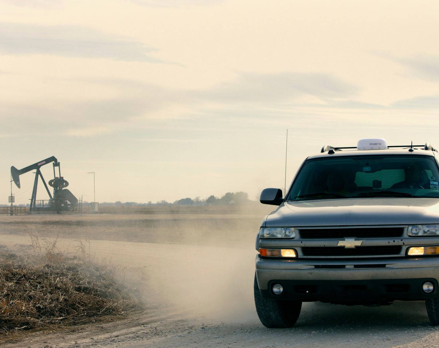 Duramax, Chevrolet SUV, silver, HD Desktop Wallpaper