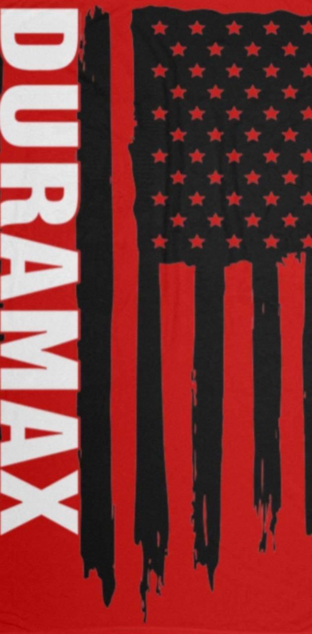 Duramax, American flag, distressed black and red, HD Phone Wallpaper