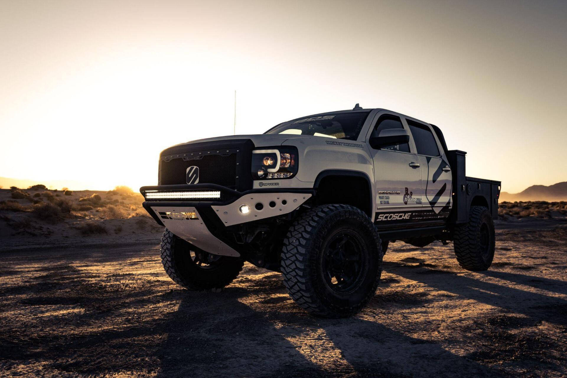 Duramax, white, off-road truck, Full HD Desktop Wallpaper