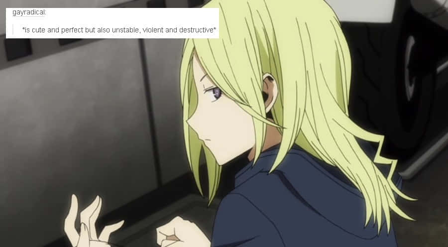 Durarara, Vorona, garage, SD Desktop Wallpaper
