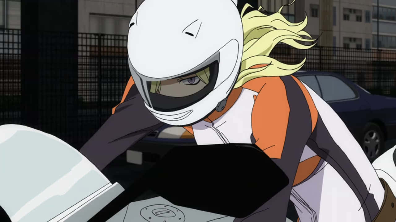 Vorona, Durarara, blonde anime racer, HD Desktop Wallpaper