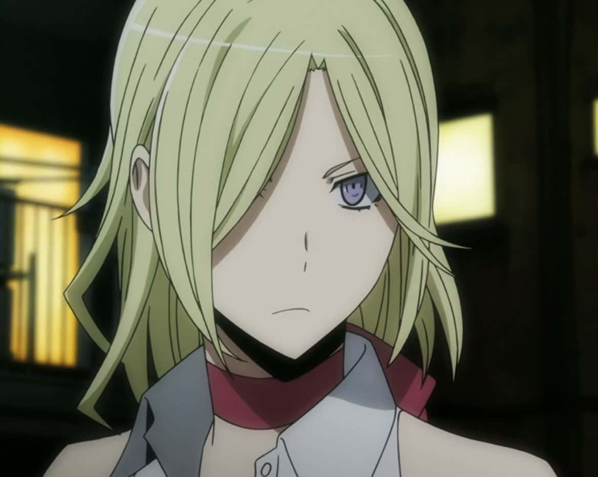 Durarara, Vorona, blonde anime character, SD Desktop Wallpaper