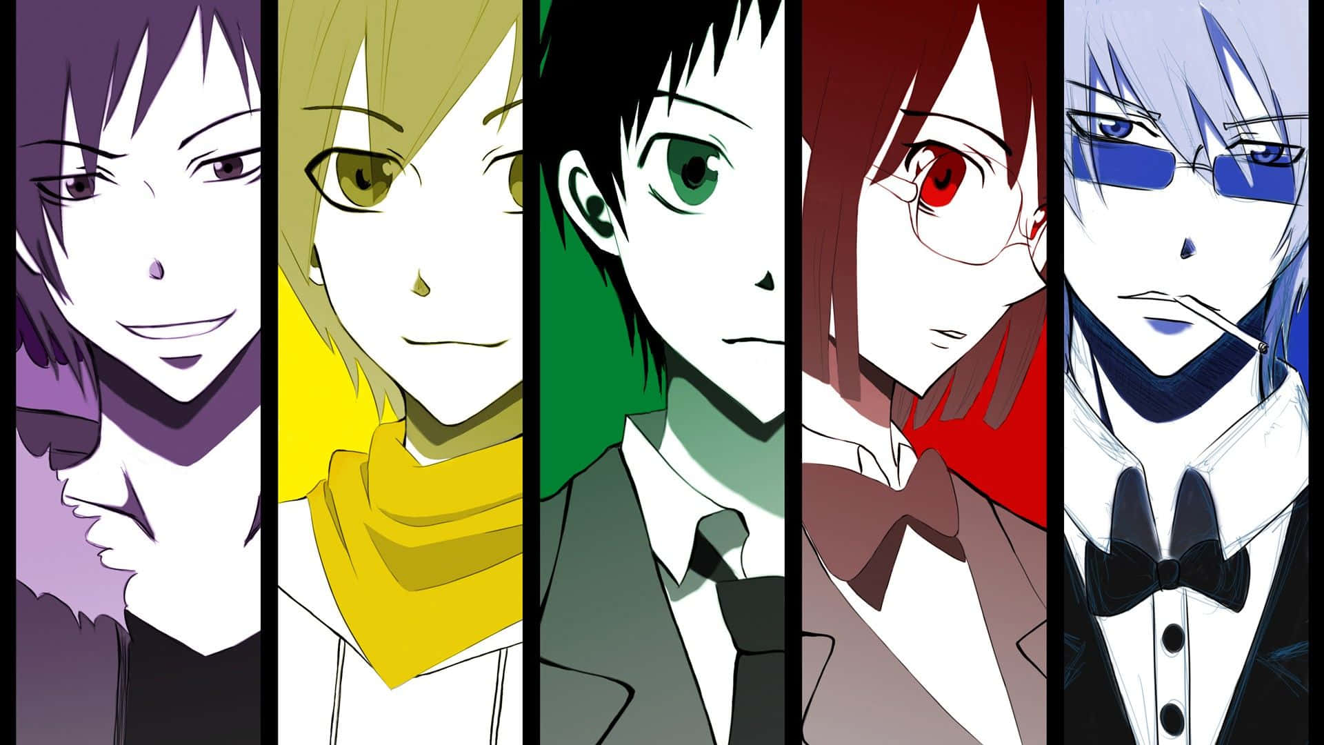 Durarara, 1920 x 1080, anime cityscape, Full HD Desktop Wallpaper