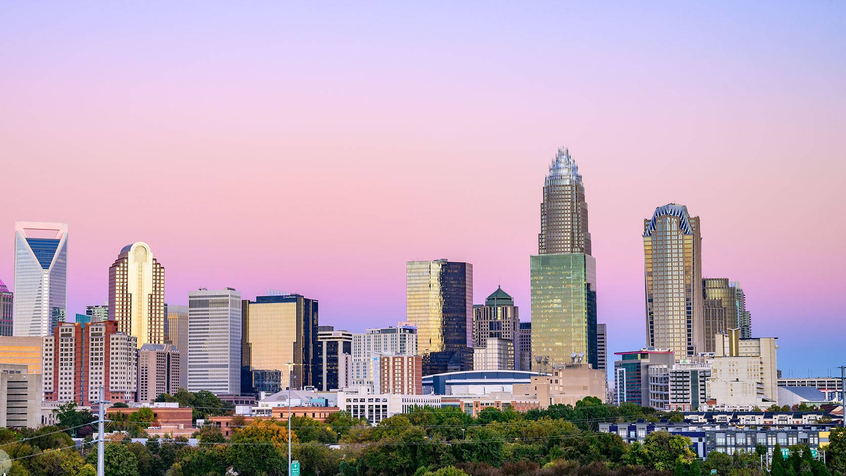 Durham, cityscape, sunset, HD Desktop Wallpaper