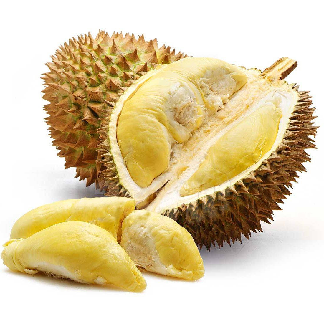 durian, creamy yellow flesh, spiky brown husk, SD Desktop Wallpaper