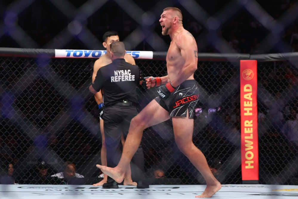 Dustin Jacoby, ring, octagon, SD Desktop Wallpaper