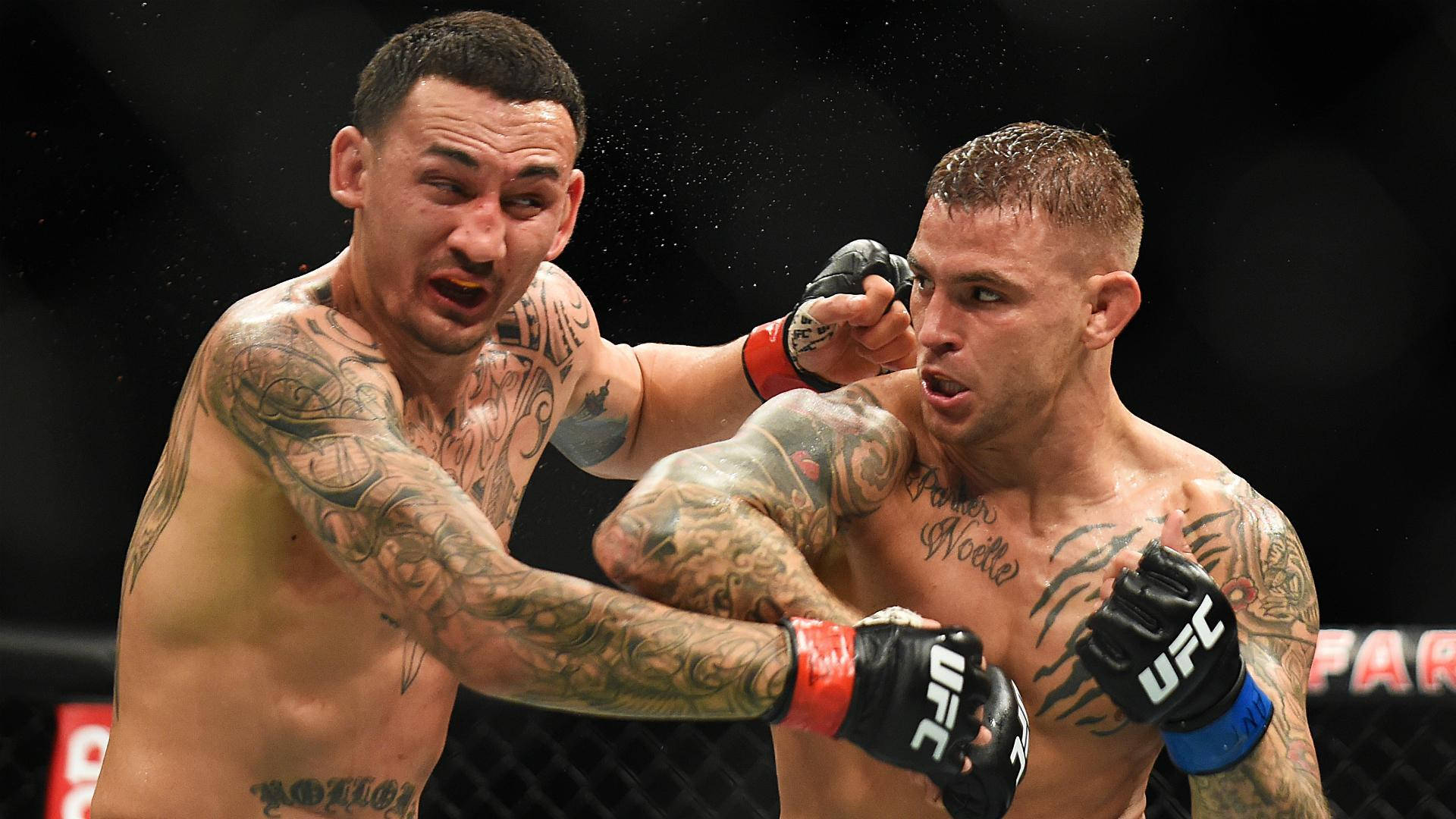 Dustin Poirier, MMA fighters, cage match, Full HD Desktop Wallpaper