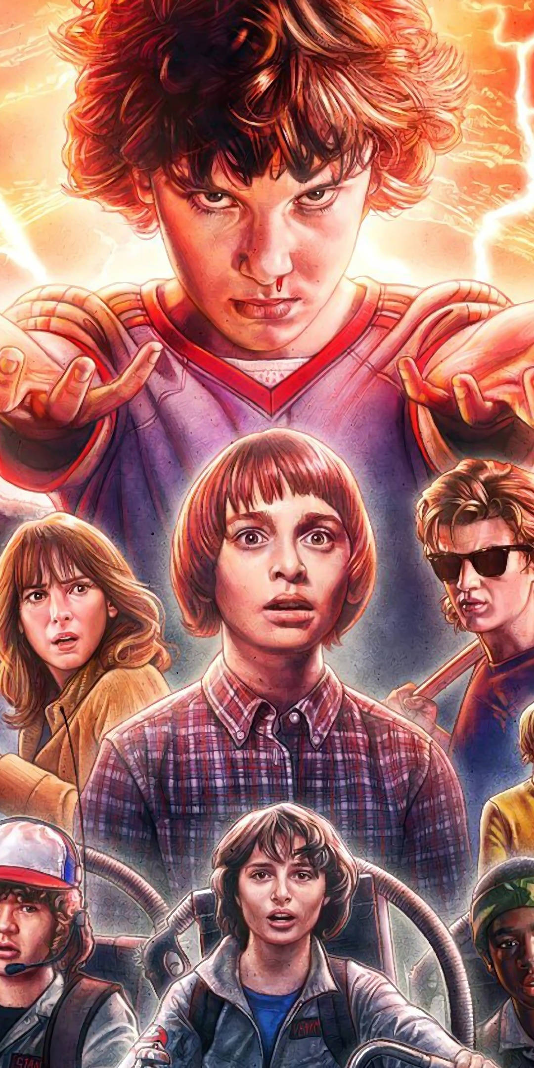 Dustin, Stranger Things, Stranger Things 2, Full HD Phone Wallpaper