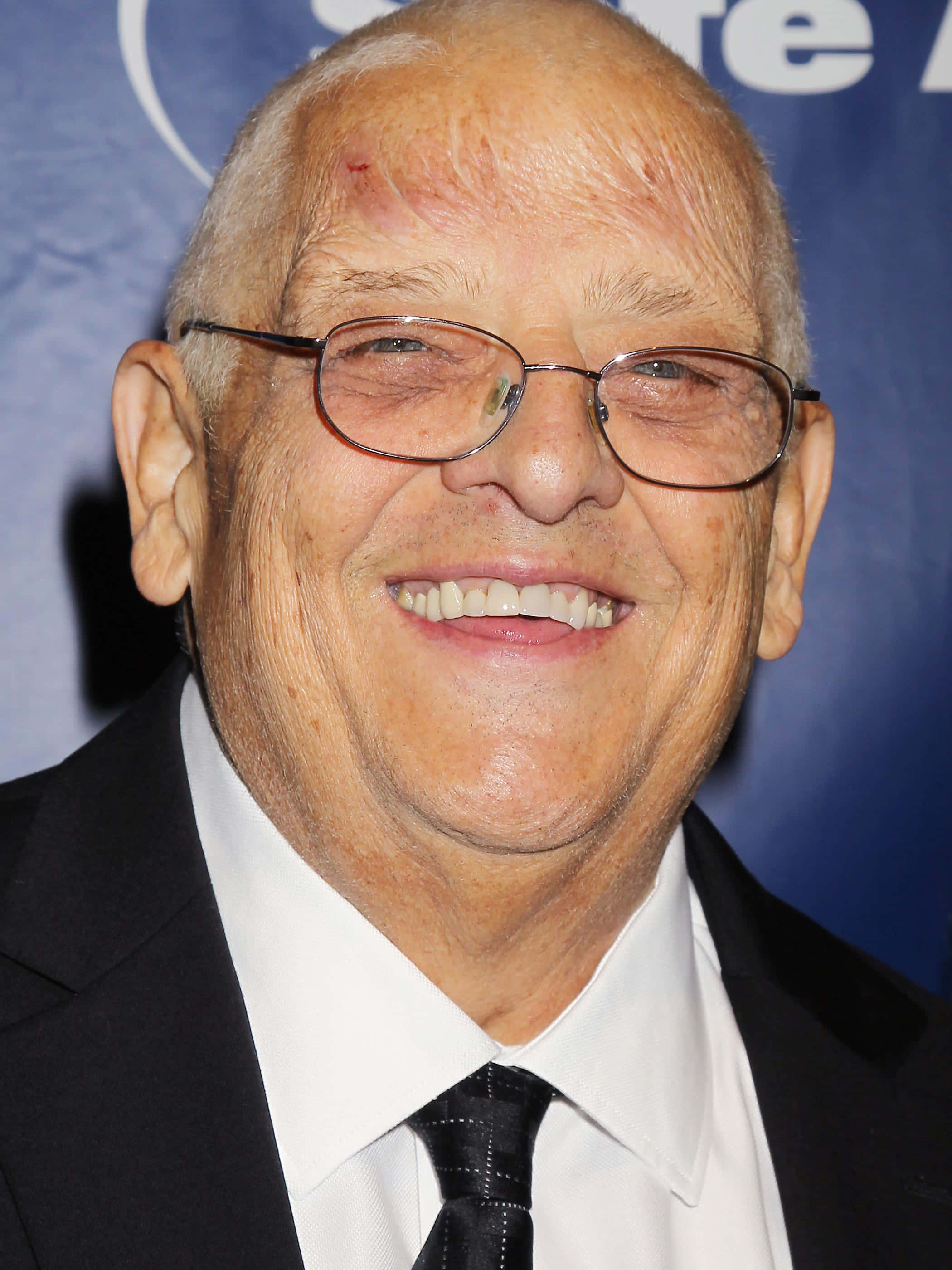 Dusty Rhodes, black suit, tie, 2K Phone Wallpaper