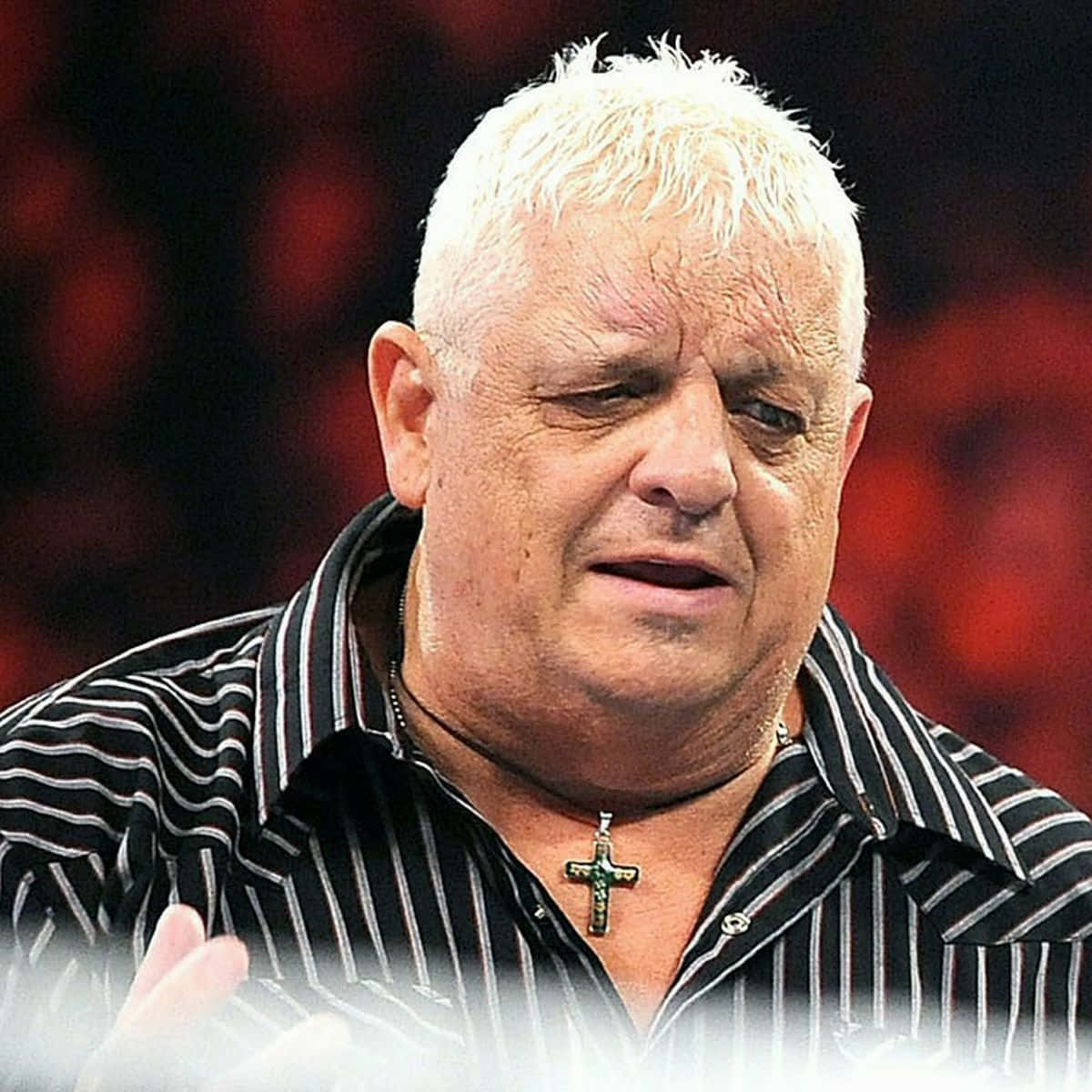Dusty Rhodes, striped shirt, cross necklace, SD Desktop Wallpaper