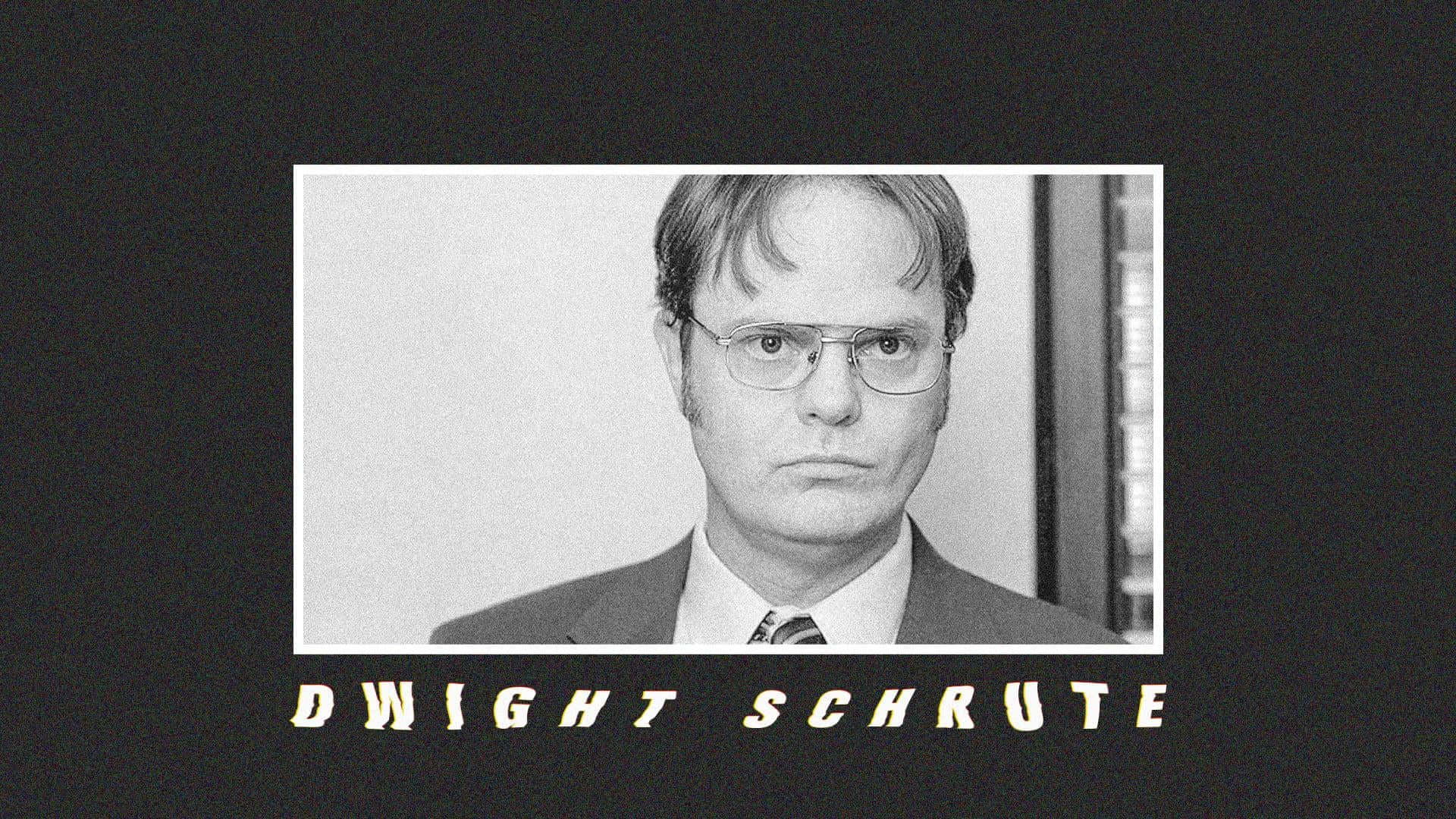 Dwight Schrute, suit, glasses, Full HD Desktop Wallpaper