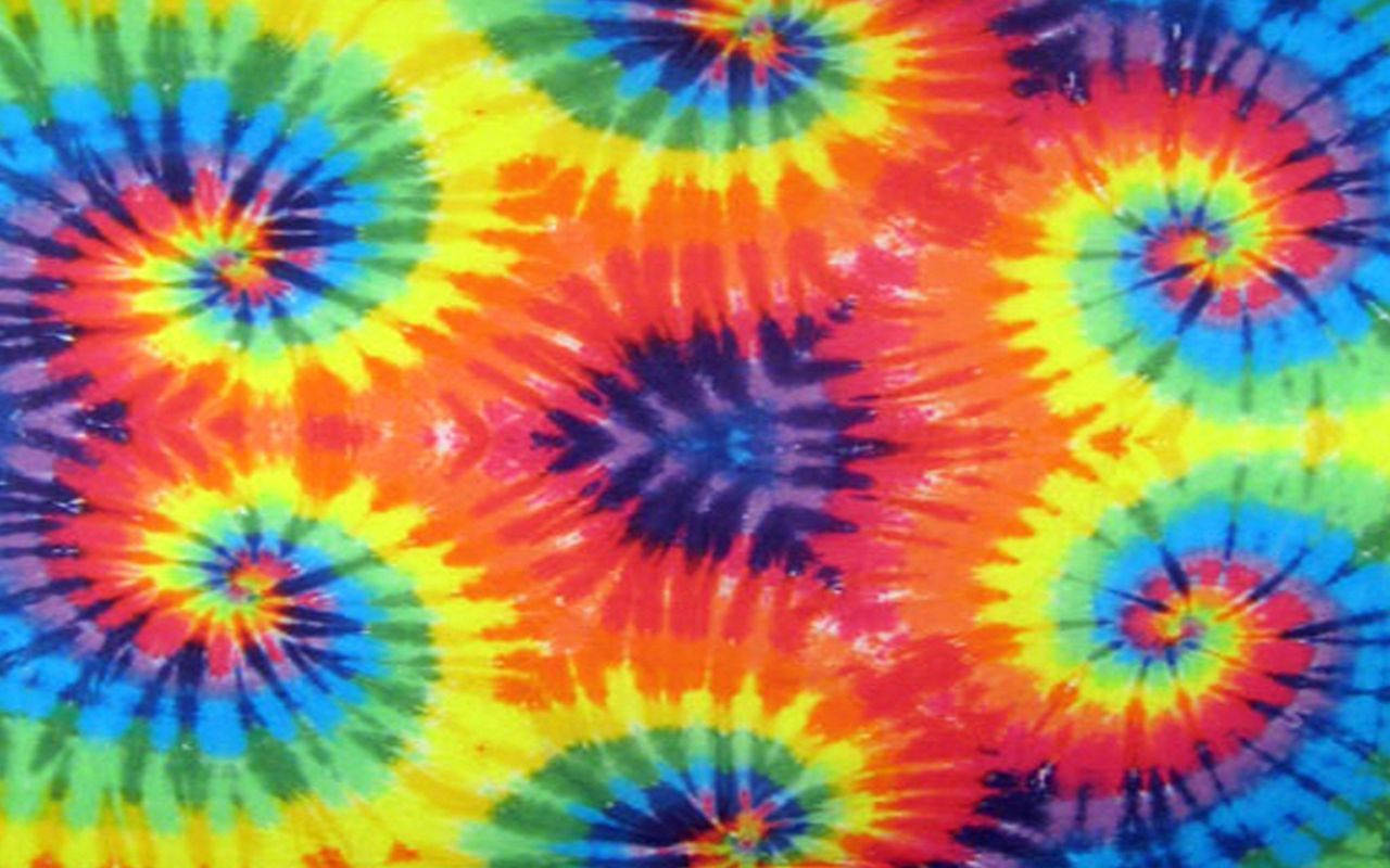 octopus tentacle pattern, tie dye, rainbow hues, HD Desktop Wallpaper