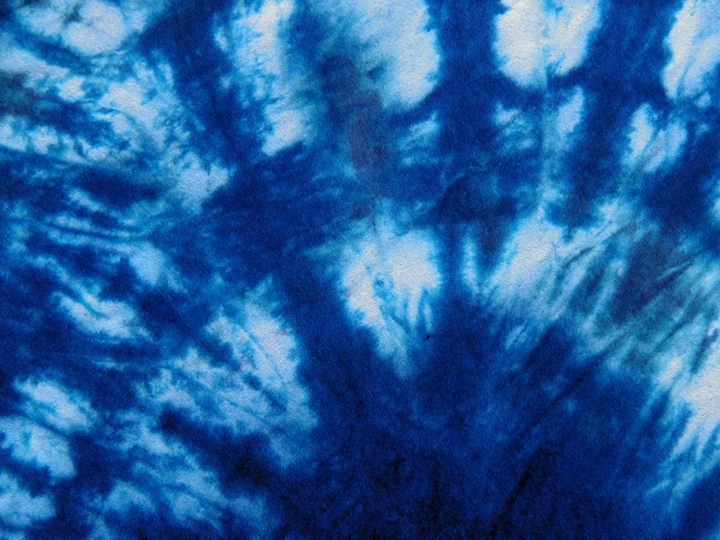 surface of the ocean, tie dye pattern, vibrant blue, SD Desktop Wallpaper
