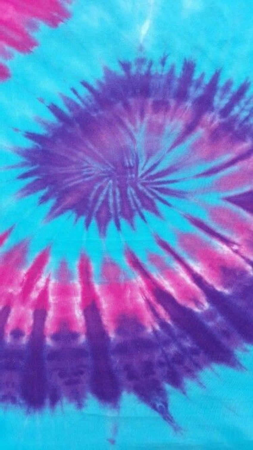 blue tie dye, Purple Blue Shirt, tie dye circle pattern, HD Phone Wallpaper