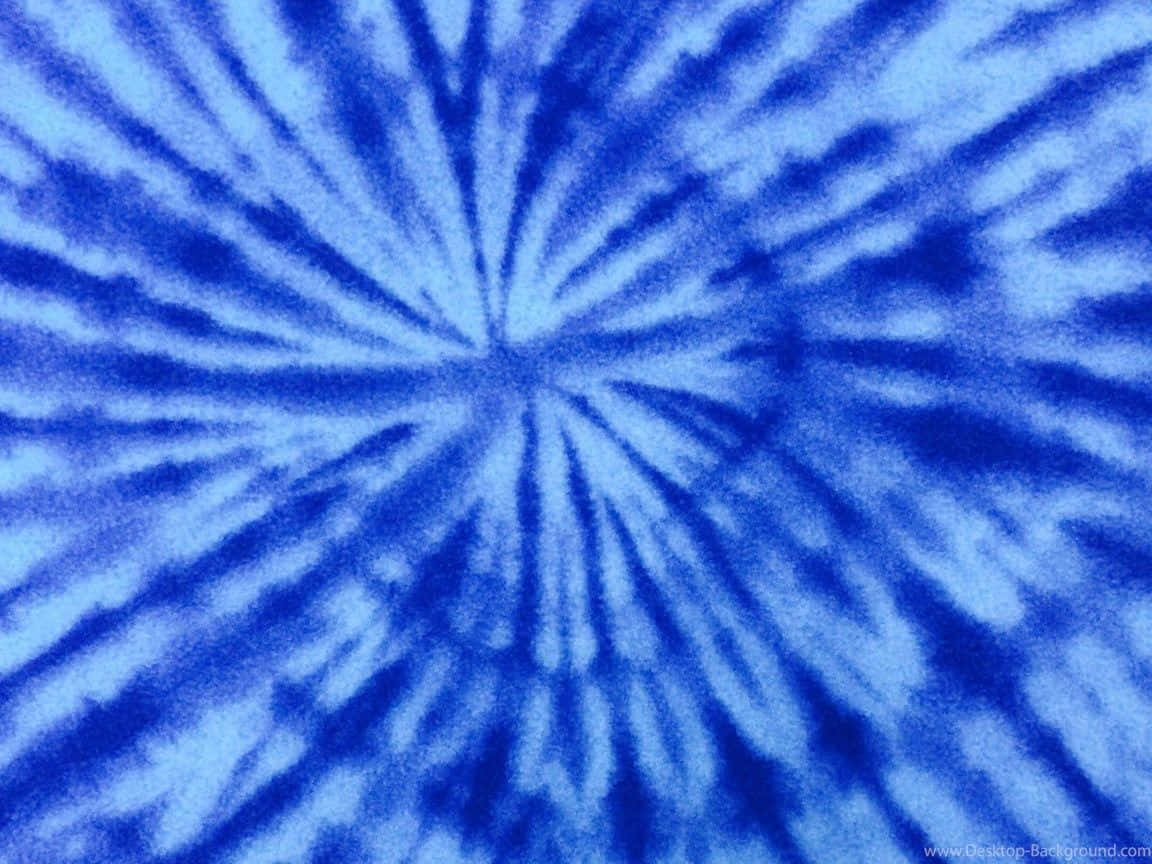 blue tie-dye, white swirl, radial swirls, SD Desktop Wallpaper