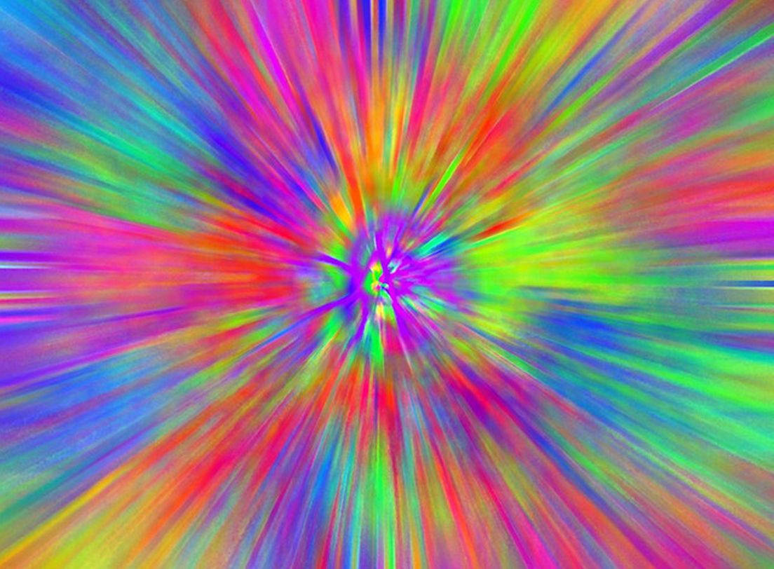 tie dye, neon colors, kaleidoscope, SD Desktop Wallpaper