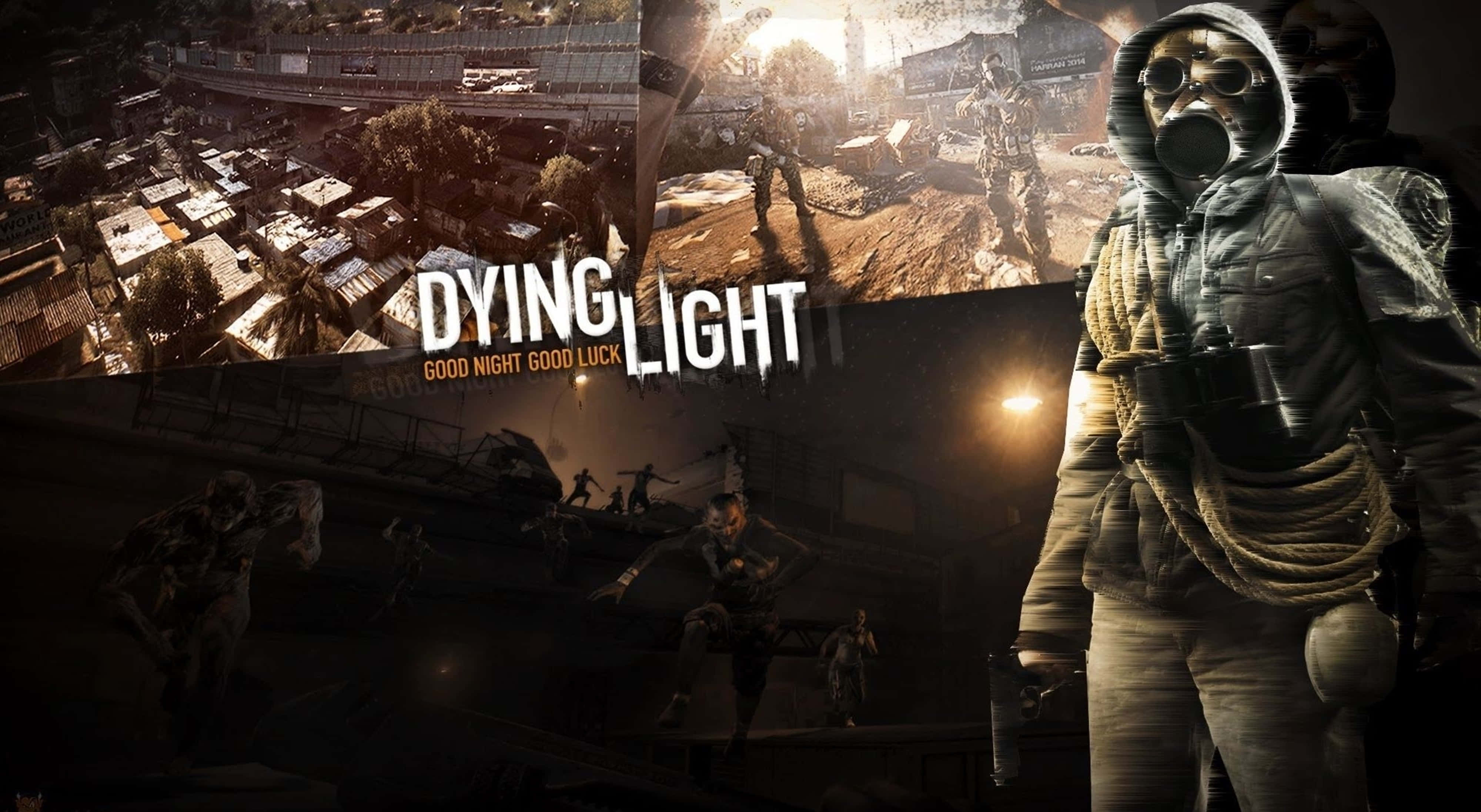 Dying Light 4K, zombie apocalypse, gas-masked survivor, 4K Desktop Wallpaper