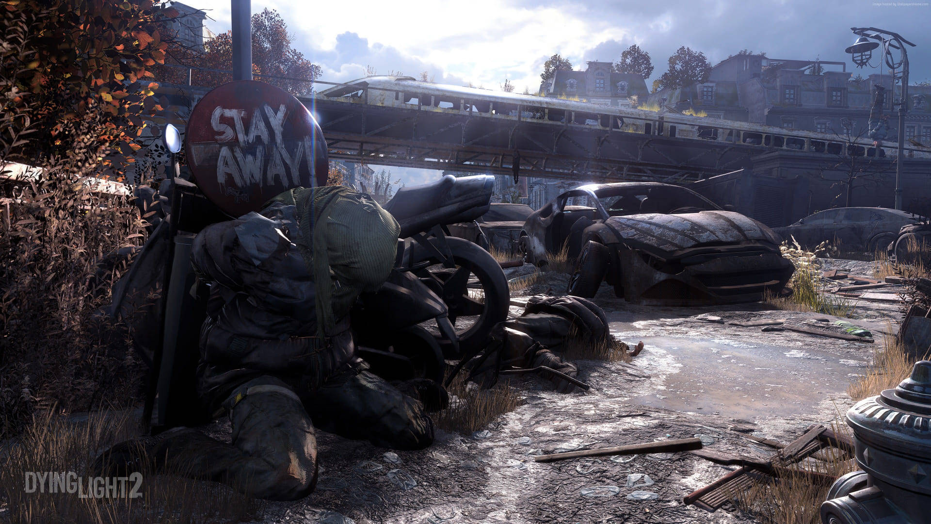 Dying Light, destroyed area, urban ruin, Full HD Desktop Wallpaper