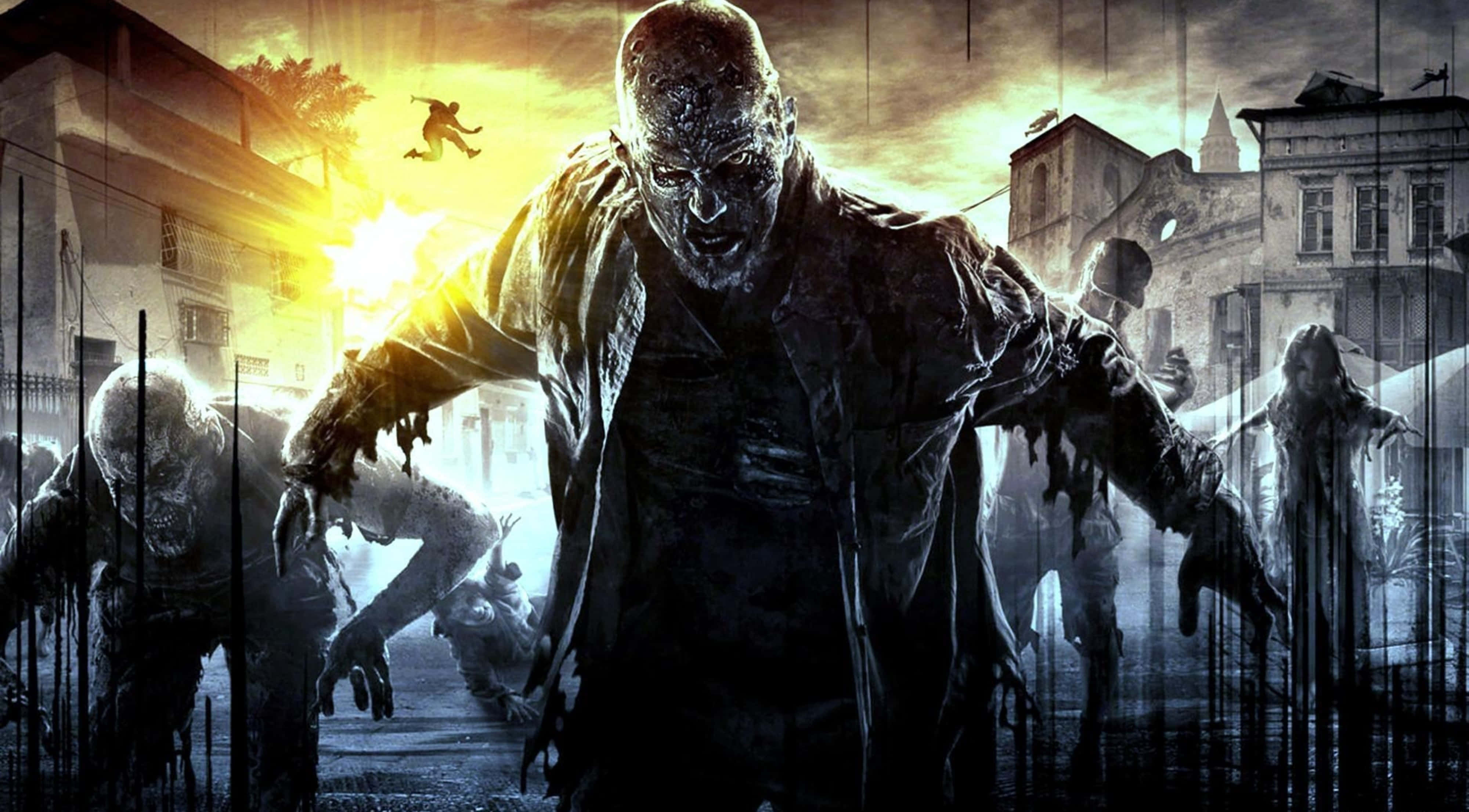 Dying Light, 4K, ruined city street, 4K Desktop Wallpaper