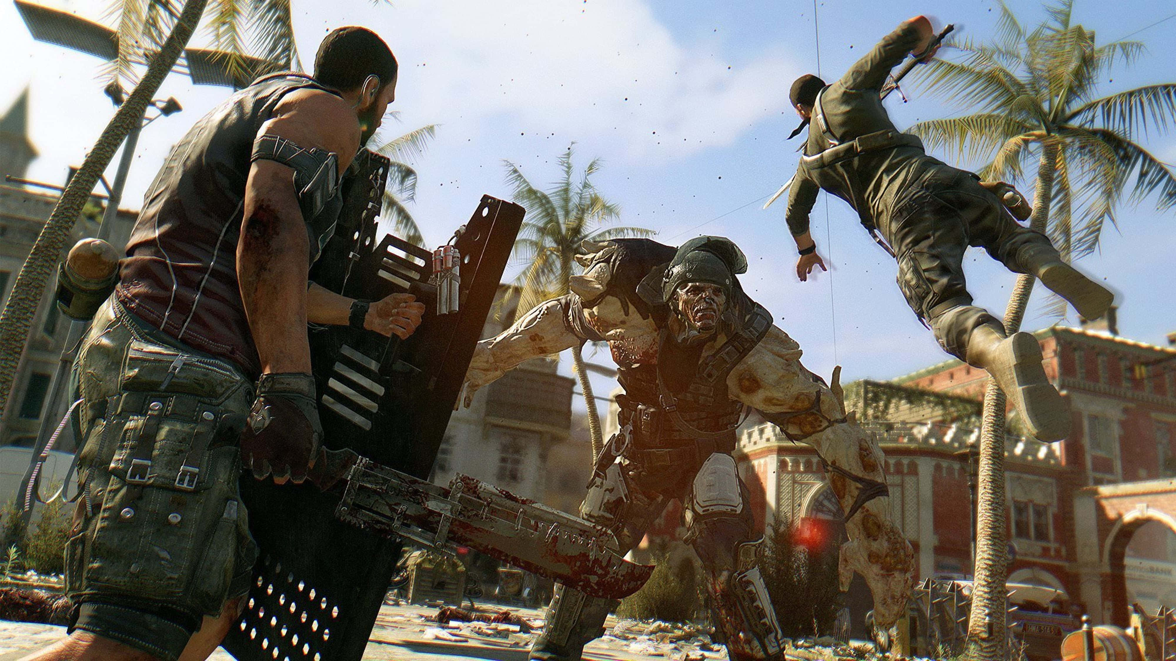 Dying Light, 4K, tropical ruin, 4K Desktop Wallpaper