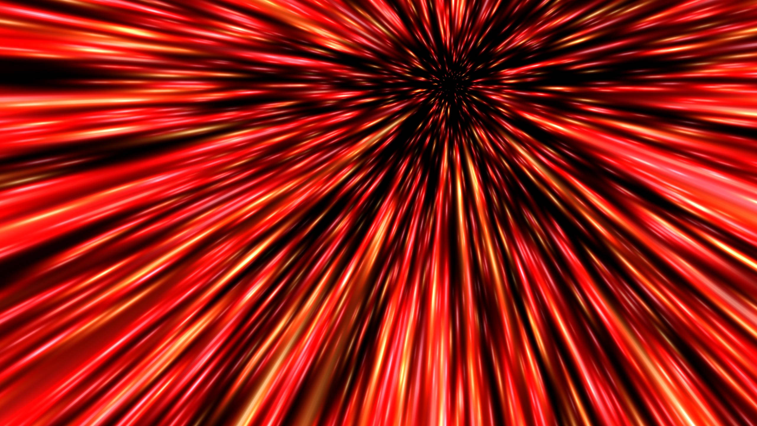 Dynamic, red light burst, vivid red streaks, 2K Desktop Wallpaper