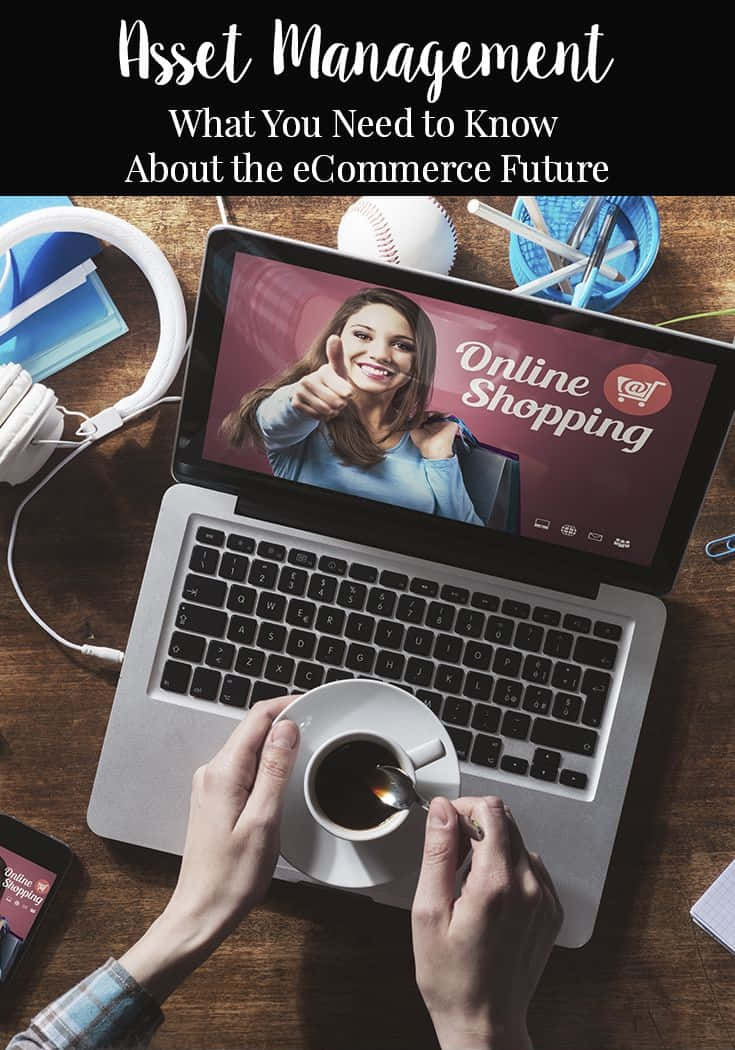 E-Commerce, overhead view, hands stirring coffee, SD Phone Wallpaper